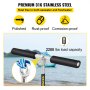 VEVOR sand anchor - 316 stainless steel, 2200 lbs load, polished, rust-proof, corrosion-proof