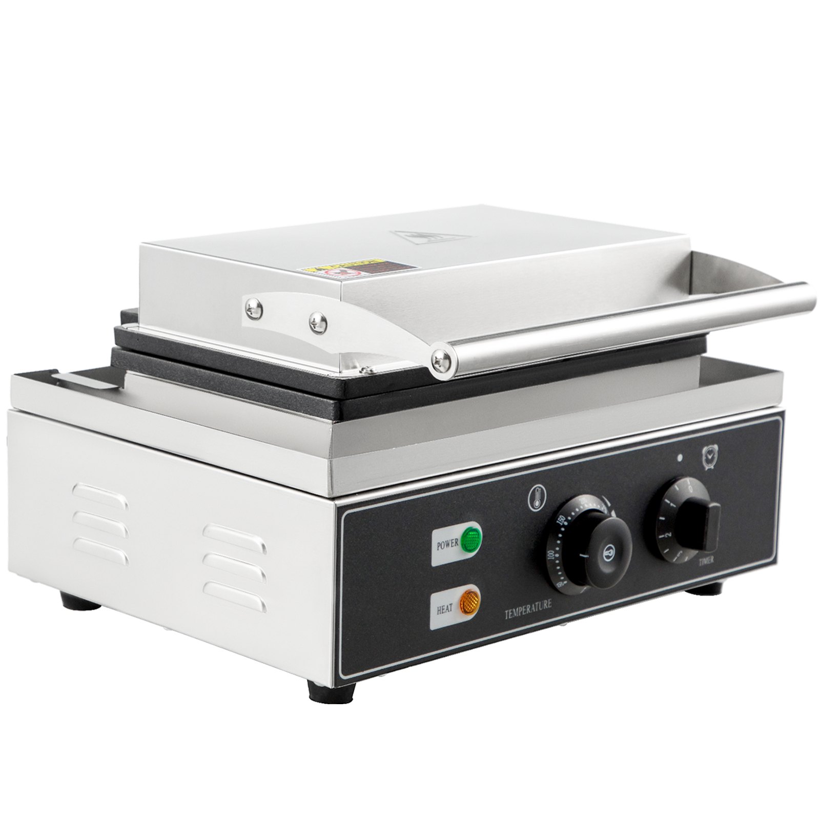 4 Slice Sandwich Press Toaster Ham and Cheese Flat Sandwich Maker Bread Toaster