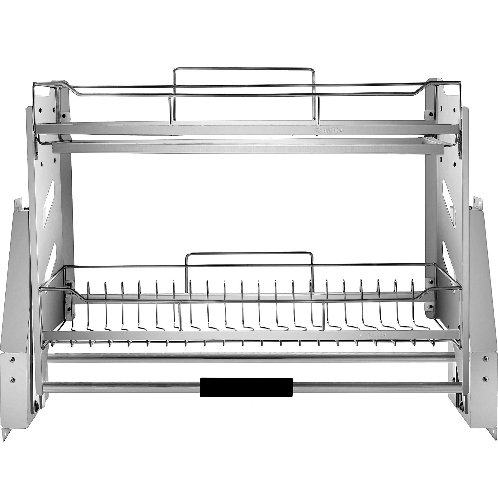 VEVOR Kitchen Pull Down Wall Cabinets 560MM Up and Down Lifting Basket Racks