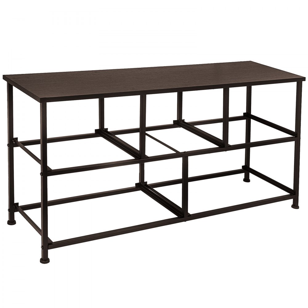 VEVOR Dresser Storage Tower with 5 Fabric Drawer Steel Frame Storage Cabinet Bin Storage Organizer Unit Fabric Cube Dresser Chest Cabinet Coffee Wide (Coffee/Wide)