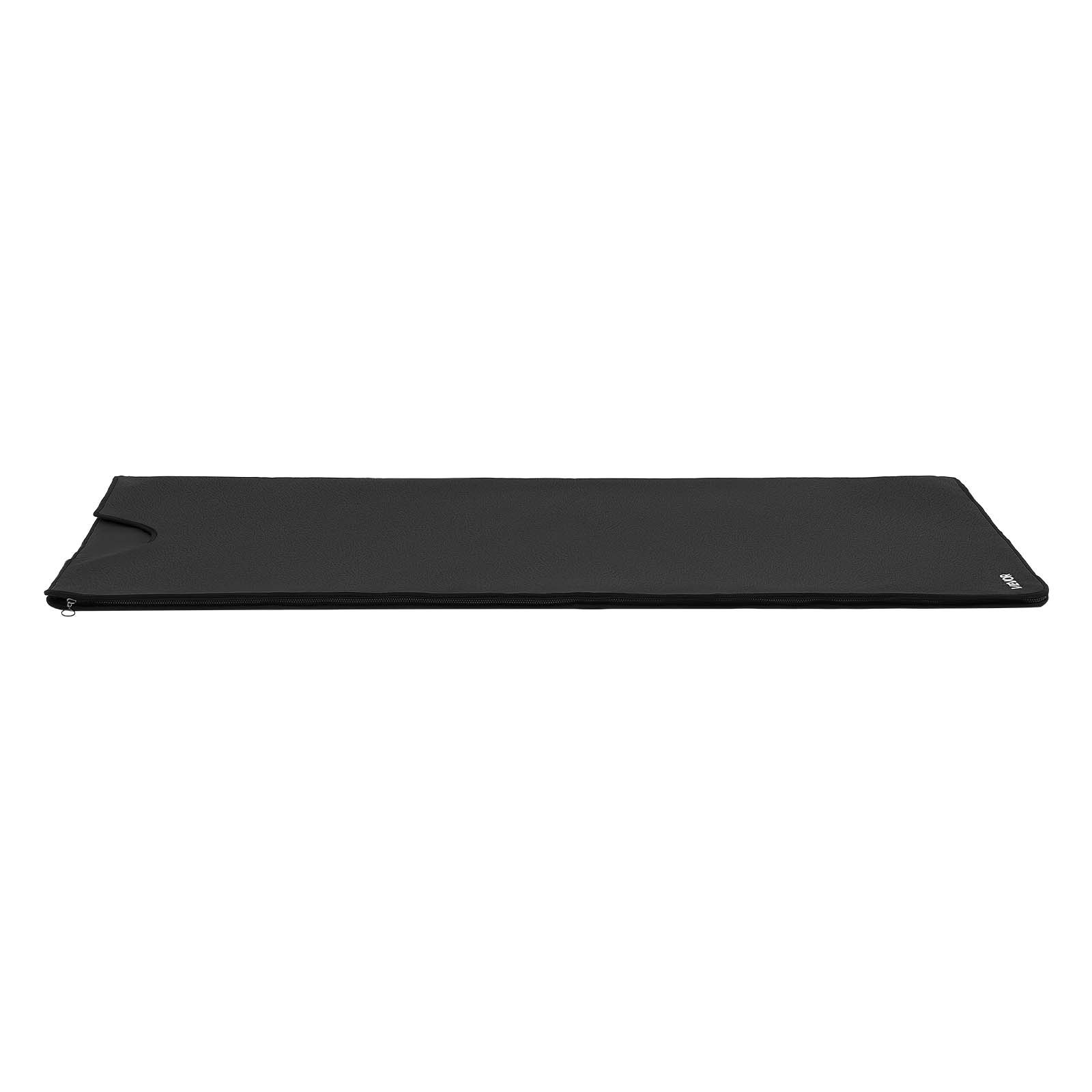 VEVOR Infrared Sauna Blanket 185 x 90 cm, Portable PU Leather Sauna Bag, Even Heating for Home Detox & Relaxation, Temp Control & Timer, Full-Body Heating Wrap with Towel Liner, Carry Bag, Black