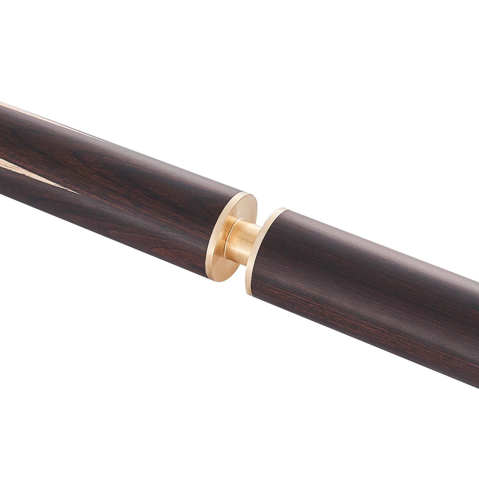VEVOR Pool Cue, 1447.8mm Jointed Snooker Cue, Snooker Cues Stick with Extension Rod & 9.5mm Leather Tip, 538g Pools Stick for Professional Pool Table, Bar, Home, Office, Includes Aluminum Case