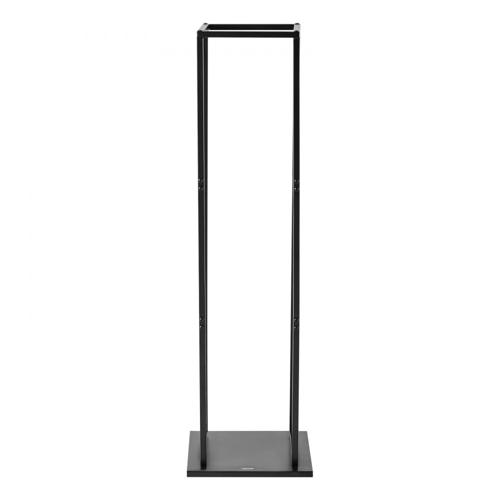VEVOR Indoor Firewood Rack, 1 ft x 1 ft x 43.3 in Log Stacker Holder, Holds up to 100 lbs, Tall Wood Storage Stand, Powder-Coated Steel Firewood Holder, Heavy Duty Wood Pile Rack for Fireplace