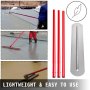 VEVOR Bull Float Concrete Float 1200x200mm Concrete Tool Trowel Float adjustable Handle & Bracket,concrete float with Handle Length: 3 x 1.8m