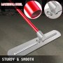 VEVOR Bull Float Manganese Steel Concrete Float 1200x200mm Concrete Float Tool Cement Tool Bull Concrete Kit Bull Pool Float Bull Float Handle Bull Float Bracket Concrete Tool Finishing Bull Float