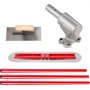 VEVOR Bull Float Manganese Steel Concrete Float 1200x300mm Concrete Float Tool Cement Tool Bull Concrete Kit Bull Pool Float Bull Float Handle Bull Float Bracket Concrete Tool Finishing Bull Float