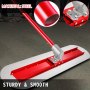 VEVOR Bull Float Manganese Steel Concrete Float 1200x300mm Concrete Float Tool Cement Tool Bull Concrete Kit Bull Pool Float Bull Float Handle Bull Float Bracket Concrete Tool Finishing Bull Float