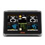 VEVOR Weather Station Indoor Outdoor, 7.5 in Color Display, Wireless Digital Home Weather Station, with Sensor Atomic Clock Adjustable Backlight Forecast Data Calendar Alarm Alert Temperature-NO WIFI
