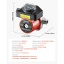 VEVOR Hot Water Recirculating Pump, with Timer, 38 LPM Instant Recirculation Pump Kit, Circulation Circulator System, 100W AC 220-240V, G3/4 in to G1/2 in Connector, for Boiler Solar Water Heater
