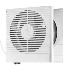 7.5 Inch Room to Room Fan Through Wall Fan AC Bi-directional Wind 180 CFM