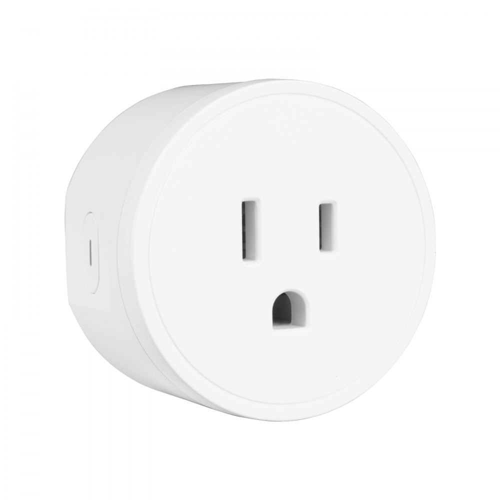 VEVOR Smart Plug, WiFi Smart Outlet Compatible with Alexa and Google Home, WiFi Plugs with Scheduling, App Control & Timer Function, 2.4GHz Wi-Fi Only, 15Amp, No Hub Required, White (4 Pack)