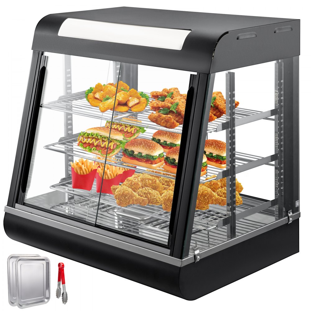Commercial Food Warmer Pizza Warmer Display Case Pizza Warmer Patty Warmer