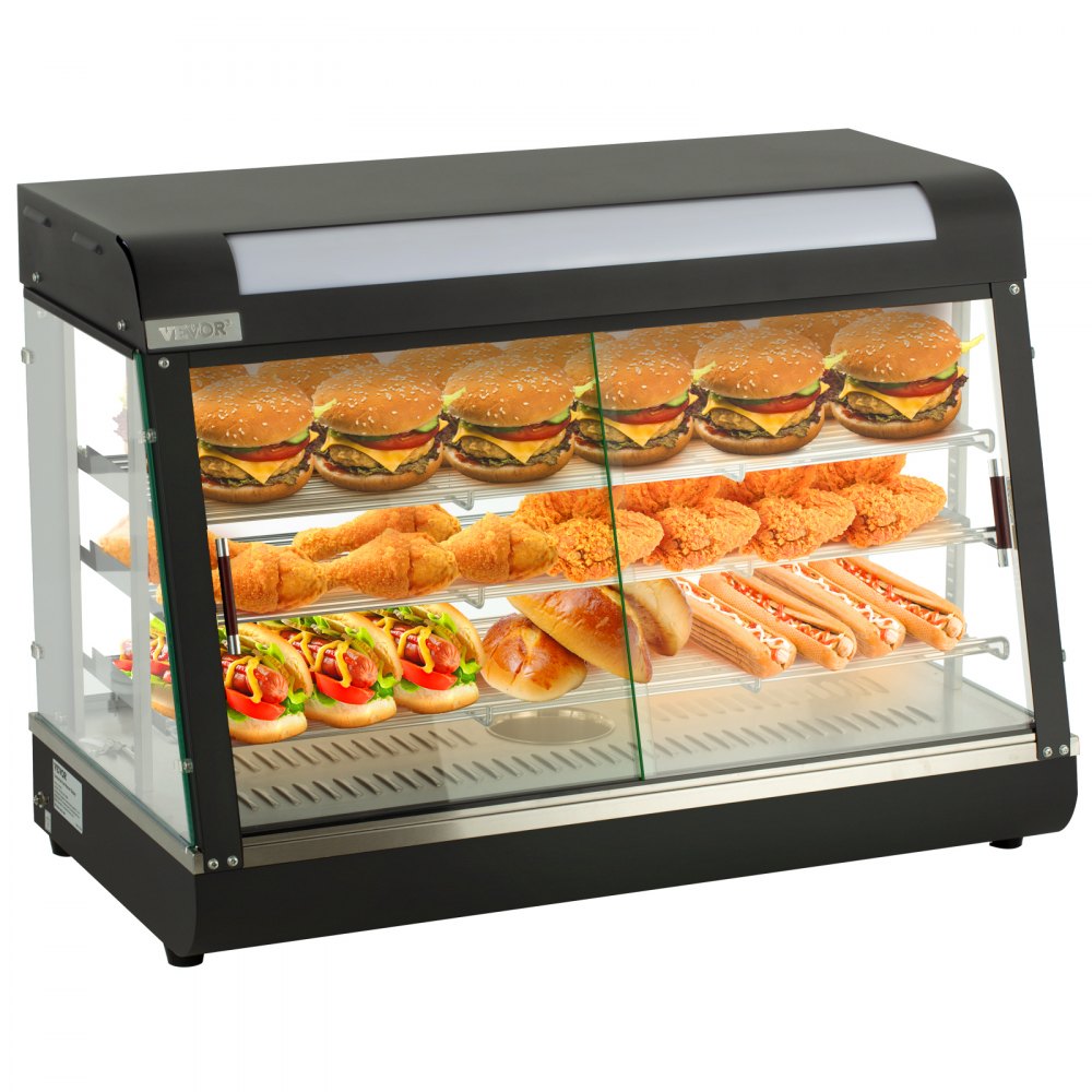 5-Shelf Electric Commercial Hot Box Food Warmer for Pizza/Pretzel