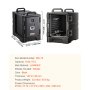 VEVOR Insulated Food Pan Carrier, 75L Hot Box for Catering, Food Box Carrier with Double Buckles, Front Loading Food Warmer with Handles, Stackable End Loader for Restaurant, Canteen