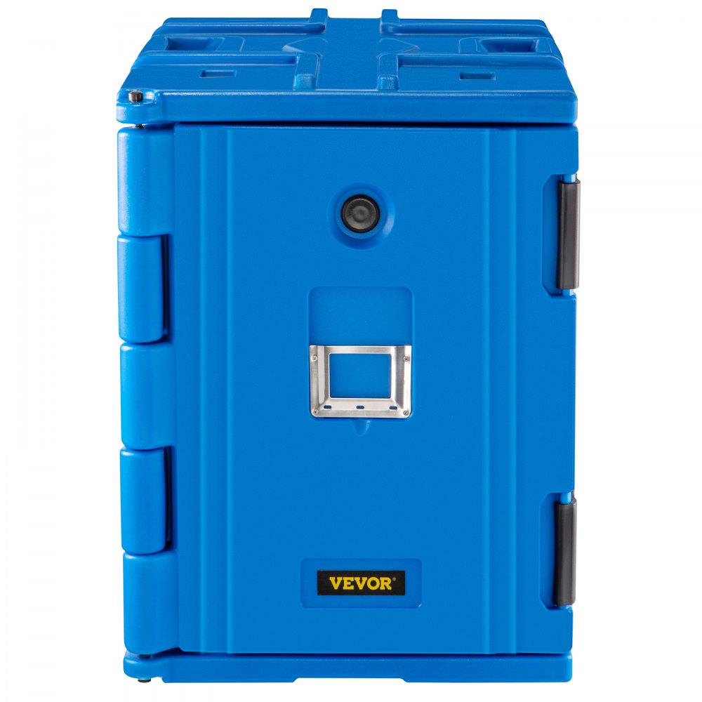 VEVOR 90L Insulated Food Pan Carrier Container Front Load Catering Box Stackable