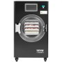 VEVOR Vacuum Freeze Dryer Machine, 8.8-13.2 LBS/Batch Food Freeze Drying Machine with 4-Layer Trays, Vacuum Pump, Adjustable Timer and Temperature Control, for Fruits Vegetables Meat, Black
