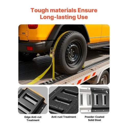 thumbnail image 2 of Tie 4 Safe 4-Pack E-Track Ratchet Tie Down Straps - 2 X 20 Ft Straps With Hardware For Truck, Trailer, Cargo Van (MCCRT06-20M23Y-4) 2 of 6