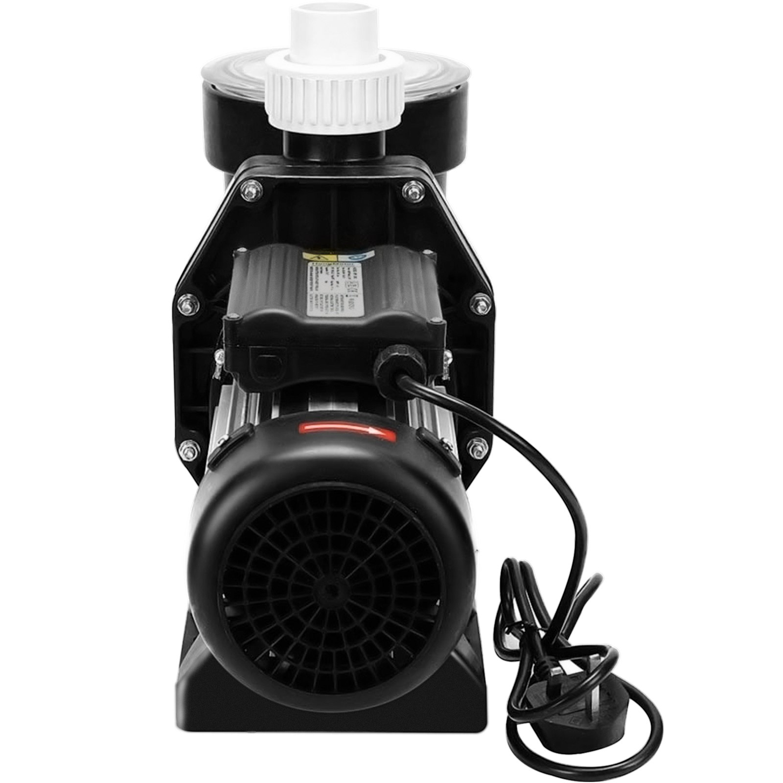 VEVOR Swimming Pool Filter Pump 2.5HP, Inground Swimming Pool Pump 1850W, Swimming Pool Pump 148GPM, Single Speed Filter for Spa Water Circulation Above Ground Apply Swimming Pool, Bathtub