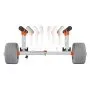 VEVOR Kayak Cart, 158.8 kg Load Capacity, Kayak Trolley with 30.5 cm Inflatable PU Tires & 2 Straps, Assembles & Disassembles Within Seconds, Paddle Board Trolley for Carrying Kayaks and Canoes