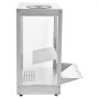VEVOR Commercial Nacho Chip Warmer, 80L Chip Warmer Machine with Heating Base and Warming Light, Nacho Machine with Deflection Board, Stainless Steel, for Nacho Chips, Popcorn, Potato Chips, Peanut