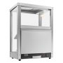 VEVOR Commercial Nacho Chip Warmer, 80L Chip Warmer Machine with Heating Base and Warming Light, Nacho Machine with Deflection Board, Stainless Steel, for Nacho Chips, Popcorn, Potato Chips, Peanut