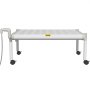 VEVOR Sistema de cultivo hidropónico, 54 sitios, 6 tubos de PVC-U de grado alimenticio, kit de plantación interior de 1 capa con bomba de agua, temporizador, cesta nido, esponja para frutas, verduras, hierbas, blanco