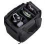 VEVOR Range Bag for 3 Pistols, Tactical Gun Range Bag with 2 Detachable Baffles & 6 Magazines, Firearm Shooting Handgun Bag for Outdoor Hunting Pistol Bag with Single Shoulder Strip, Black