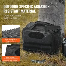 VEVOR Étui souple pour pistolet pour 3 pistolets Sac pour arme de poing Chasse en plein air Tir Noir