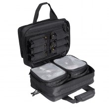 VEVOR Tactical Pistol Backpack with 2 Pistol Cases, Gun Range Backpack with 6x Magazine Slots for Shooting and Hunting