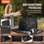 VEVOR Range Bag för 4 Pistols Tactical Gun Range Bag Single Shoulder Strip Svart