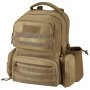 Mochila tática para tiro VEVOR para 6 pistolas, mochila para armas com 6 bolsas independentes para pistolas e 10 carregadores, mochila para pistolas para caça ao ar livre, bolsa para armas curtas com zíper e trava, marrom