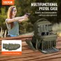 Batoh VEVOR Tactical Range pro 6 pistolový batoh na zbraně Zelený