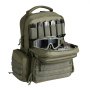 VEVOR Tactical Range Backpack for 6 Pistols Gun Backpack Green,Range Bag for Handguns Gun Case Bag with Lockable Zipper for Shooting Range Outdoor Hunting