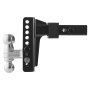 VEVOR Adjustable Trailer Hitch 2" Receiver 6" Drop 2-5/16" Balls for 21500 lbs