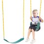 VEVOR 2-Pack Swing Seats Swings Substituição para Conjunto de Balanços ao Ar Livre 66 Polegadas Corrente