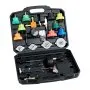 VEVOR Coolant Pressure Tester Kit, 28Pcs Radiator Vacuum Refill Kit with 4 Adapters, Universal Fit, Automotive Cooling System Pressure Tester Kit, with Pressure Pump & Aluminum Alloy Purge Filler
