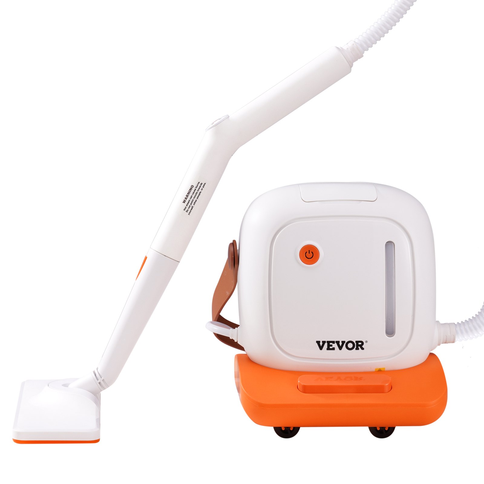 VEVOR Steam Cleaner for Home Use, Portable Steam Cleaner with 45oz Tank, 20 Accessories and 16.4ft Power Cord, Steamer for Deep Cleaning Floors, Windows, Grout, Grills, Cars, and More