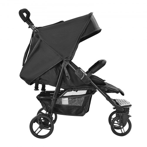 ESSBAG Double Stroller For Twins - Foldable Tandem Pushchair With Adjustable Height