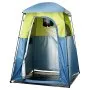 VEVOR Camping Shower Tent, 1 Room, Portable Privacy Tent Changing Room with Shower Bag, Ground Stakes, Ropes, Carry Bag, and Support Poles, 150D Oxford Fabric with Silver Coating, for Camping, Fishing