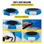 13Ft Diameter Inflatable Water Trampoline Bounce Swim Platform Lake Toy