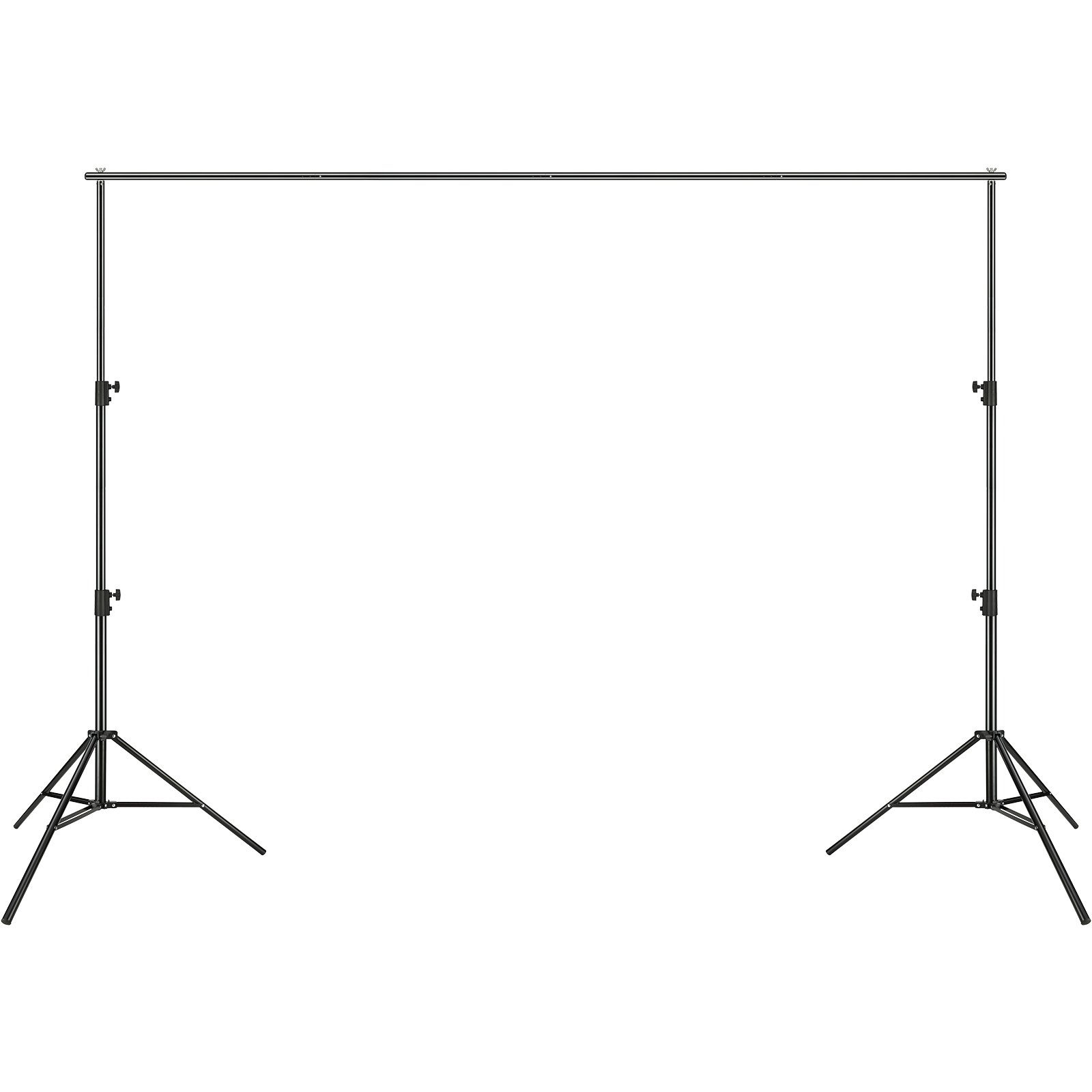VEVOR backdrop stand with adjustable height and sturdy tripod legs, ideal for photoshoots and events.
