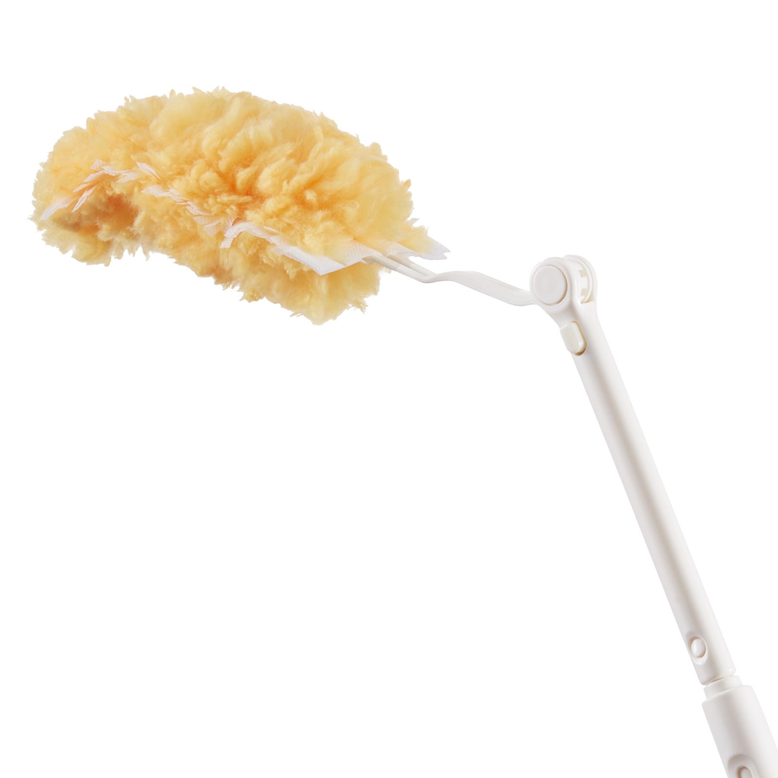 VEVOR Duster Refills, Heavy Duty Dusters for Cleaning, 3 ft Extendable Handle with 10 Refills, Reusable Non-woven Fabric 360° Cleaning Kit for Dusting Furniture, Blinds, Ceiling Fans, Walls, Corners