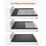 5.7 ft Retractable Tonneau Cover Hard Tonneau Cover for Dodge Ram 1500