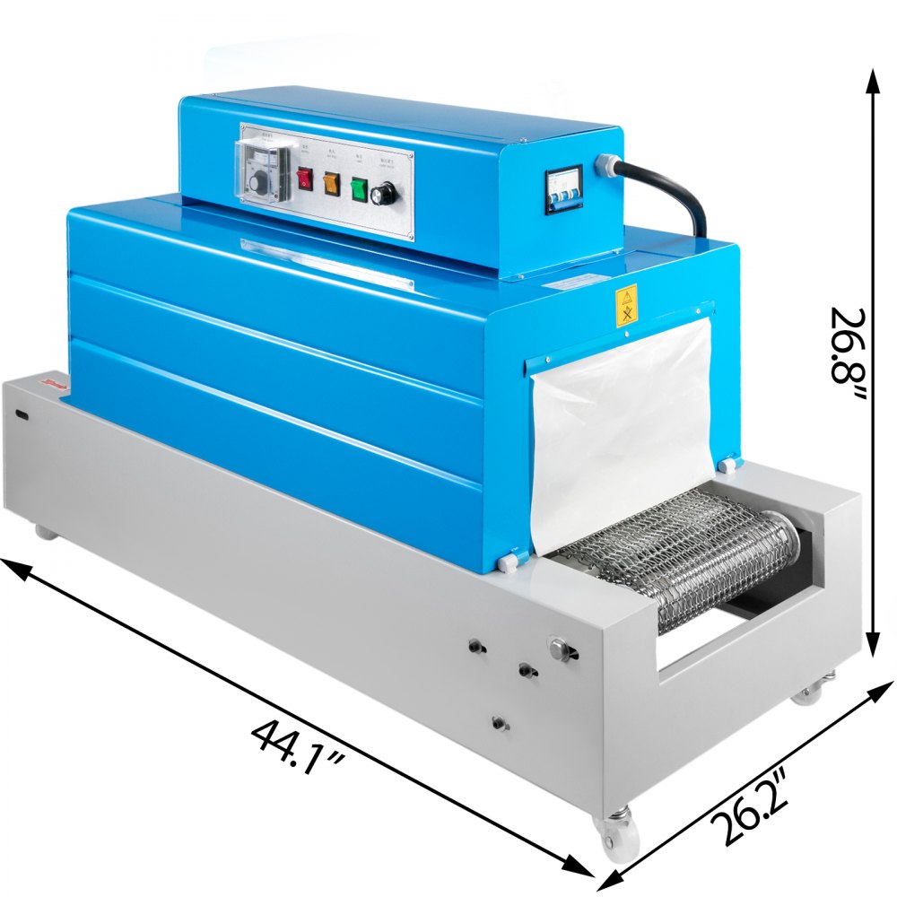 Heat Shrink Machine Shrink Tunnel Machine 17.7x13.8in Packaging Machine Bs4535