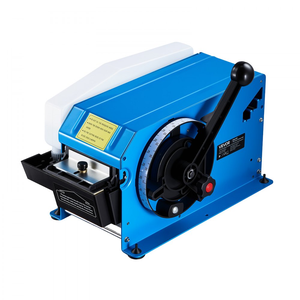 VEVOR Water-Activated Tape Dispenser 4–40 Inch Kraft Gummed Tape Cutter, 10.2–101.6cm Adjustable Cut Length, 40–100mm Tape Width, Manual Water-Activated Tape Cutter for Carton Sealing & Box Packing