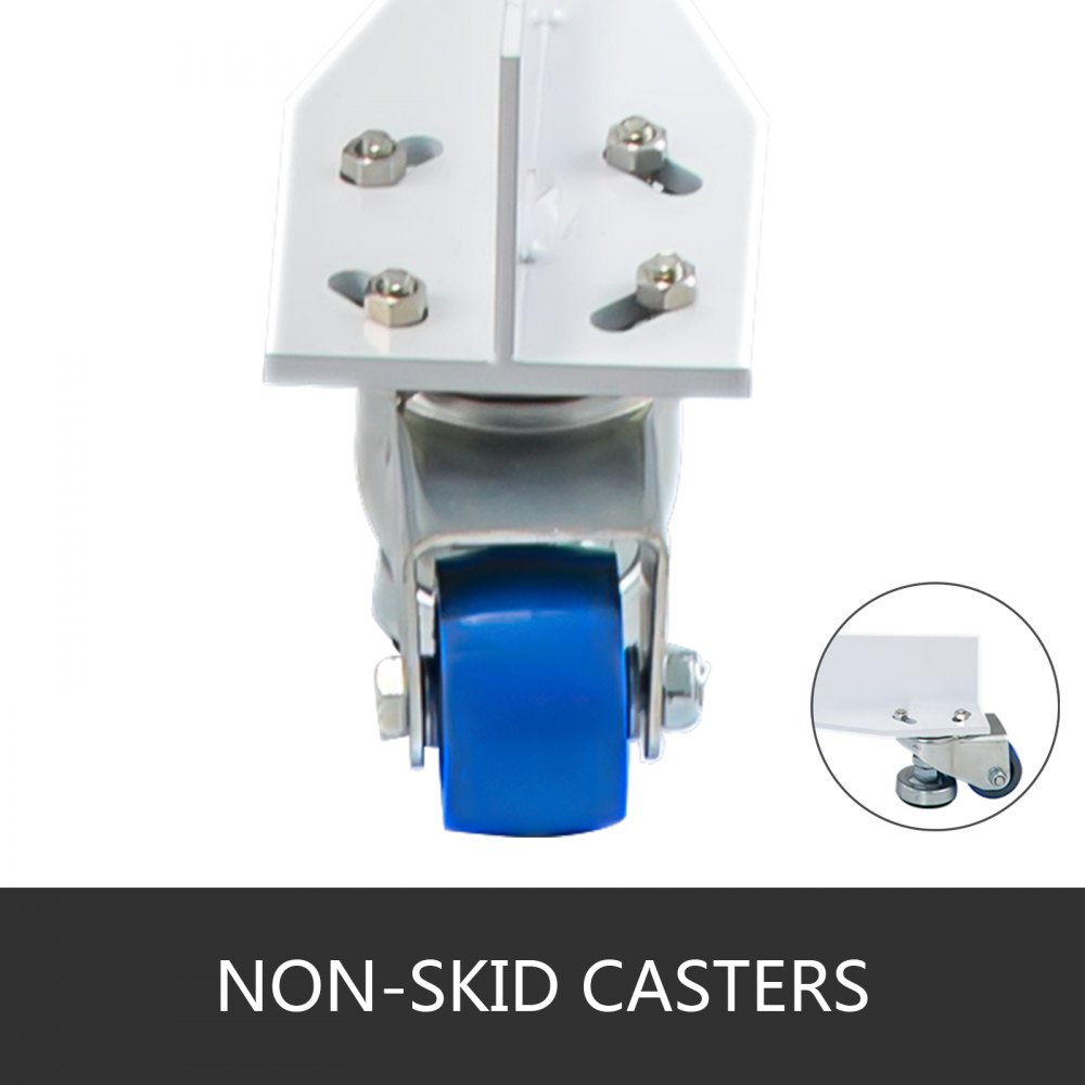 Roller Table Tools Stand Hss-10 With Adjustable Wedge Lock And Non-skid Casters