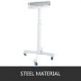 Roller Table Tools Stand Hss-10 With Adjustable Wedge Lock And Non-skid Casters