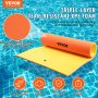 VEVOR Lily Pad Floating Mat, Large 9x6 FT Floating Water Pad, 3-Layer Floating Dock for Adults Kids, 1.3" Thick Tear-Resistant XPE Foam Raft, Floating Island for Lake, Pool, Ocean, Beach, and Boating