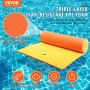 VEVOR Lily Pad Floating Mat, Large 18x6 FT Floating Water Pad, 3-Layer Floating Dock for Adults Kids, 1.3" Thick Tear-Resistant XPE Foam Raft, Floating Island for Lake, Pool, Ocean, Beach, and Boating