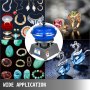 Vevor Vibratory Tumbler 6l Metal Jewelry Polishing Machine Polisher Finisher